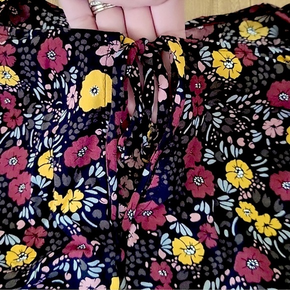 Revolve - Tularosa - Mindy Floral Ruched Dress - Size S - Picture 5 of 9